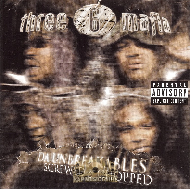 Three 6 Mafia Da Unbreakables Screwed And Chopped Audio Cd 12232003 Explicit Lyrics