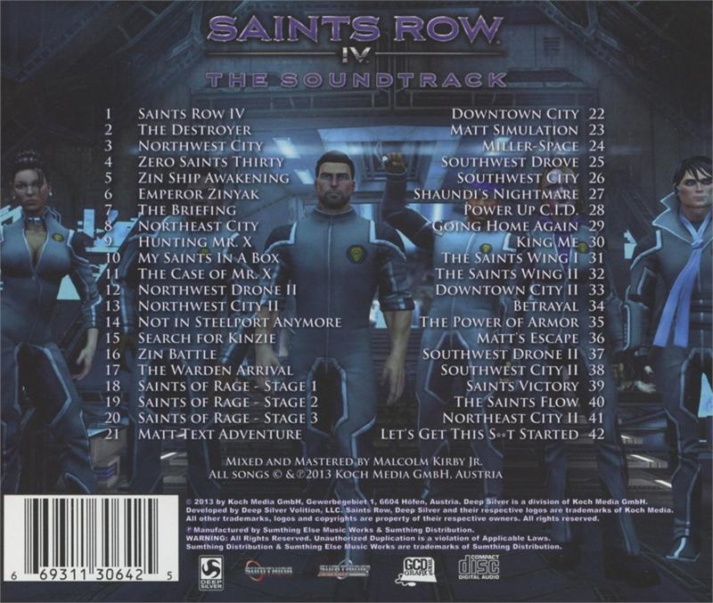 saint row 2 soundtrack list